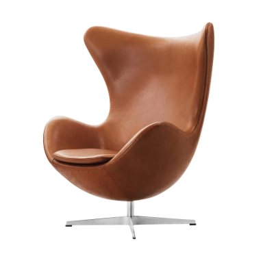 Ledersessel Egg Chair