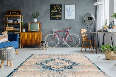 Baroque 500 Creme / Blau