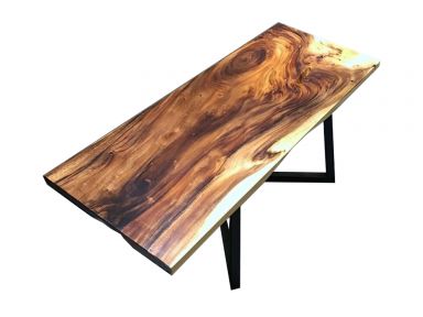 Esstisch aus massivem Holz 200x90